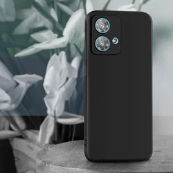 Motorola Edge 40 Neo Telefontok - fekete szilikon hátlap tok-1