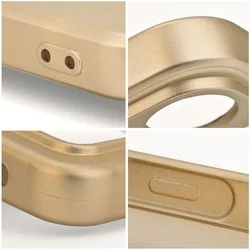 Telefontok Honor X7a - Metalic - arany szilikon hátlap tok-3