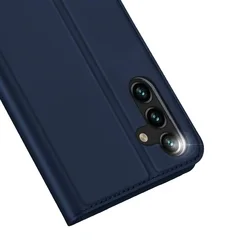 Samsung Galaxy A25 5G Telefontok - Dux Ducis kék könyvtok-5