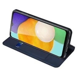 Samsung Galaxy A25 5G Telefontok - Dux Ducis kék könyvtok-2