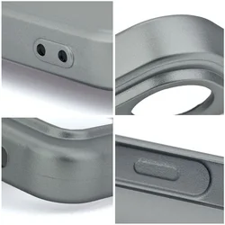 Telefontok Xiaomi Poco C65 - Metalic - szürke szilikon hátlap tok-3