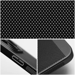 Telefontok Xiaomi Poco C65 - BREEZY - fekete műanyag hátlap tok-2