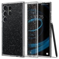 Telefontok Samsung Galaxy S24 Ultra - Spigen Liquid Crystal Glitter - TPU átlátszó tok-1