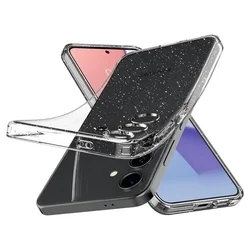 Telefontok Samsung Galaxy S24 - Spigen Liquid Crystal Glitter - TPU átlátszó tok-6