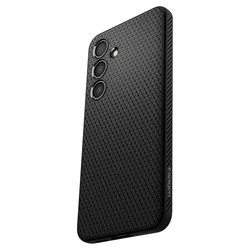 Telefontok Samsung Galaxy S24 - SPIGEN Liquid Air matt fekete hátlap tok-3