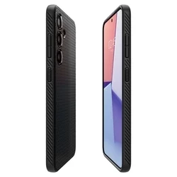 Telefontok Samsung Galaxy S24 - SPIGEN Liquid Air matt fekete hátlap tok-9
