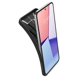 Telefontok Samsung Galaxy S24+ (S24 Plus) - SPIGEN Liquid Air matt fekete hátlap tok-2