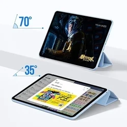 Tablettok iPad 2022 10.9 (iPad 10) - kék smart case-1