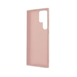 Telefontok Samsung Galaxy S24 Ultra - Guess Glitter Script Hátlaptok - Pink-3