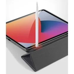 Tablettok iPad Pro 12.9 2020 (4. gen) - DUX DUCIS DOMO fekete ütésálló tok, ceruza tartóval-7