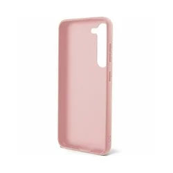 Telefontok Samsung Galaxy S24+ (S24 Plus) - Guess Glitter Script Hátlaptok - pink -3