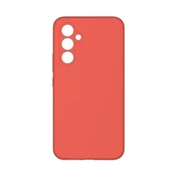 Telefontok Samsung Galaxy A55 5G - piros szilikon hátlap tok-1