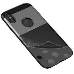 Telefontok iPhone XS Max - iPaky Shield tok -fekete-7