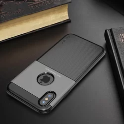 Telefontok iPhone XS Max - iPaky Shield tok -fekete-8