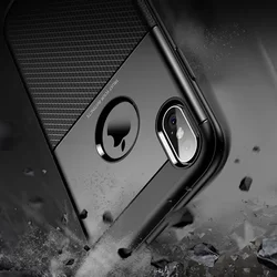 Telefontok iPhone XS Max - iPaky Shield tok -fekete-9