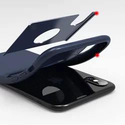 Telefontok iPhone XS Max - iPaky Shield tok -kék-2