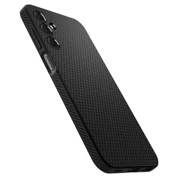 Telefontok Samsung Galaxy A15 4G / 5G - SPIGEN Liquid Air matt fekete hátlap tok-6
