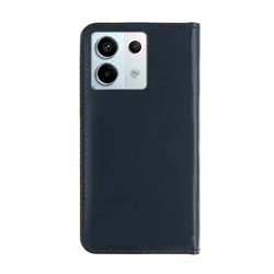 Xiaomi Redmi Note 13 5G Telefontok - Tactical Field kék szilikon keretes könyvtok mágneses ráhajtófüllel-2