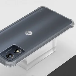 Telefontok Motorola Moto E13 - ütésálló átlátszó tok-4