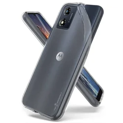 Telefontok Motorola Moto E13 - átlátszó szilikon tok-1