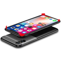 Telefontok iPhone XS / X - iPaky Shield tok - barna-4