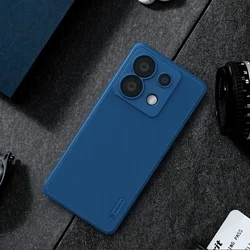 Xiaomi Redmi Note 13 Pro 5G Telefontok - Nillkin Super Frosted - kék hátlap tok-2