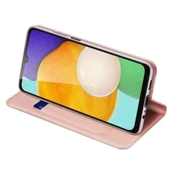 Telefontok Samsung Galaxy A35 5G - Dux Ducis rosegold könyvtok-3