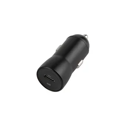 Autós töltő Maxlife MXCC-04 - fekete Type-C (USB-C) szivartöltőfej, 20W-1