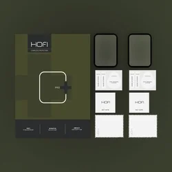 Xiaomi Mi Band 8 Pro okosóra fólia - HOFI Glass Pro+ fólia fekete kerettel (2 db)-1
