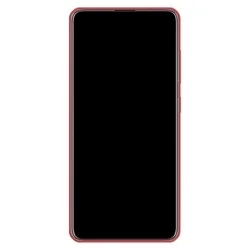 Telefontok Xiaomi Redmi 13C - PASTEL - piros szilikon hátlap tok-1