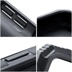 Telefontok Samsung Galaxy A55 5G - Nitro Ring Armor - fekete gyűrűs, kitámasztható, ütésálló műanyag hátlaptok-5
