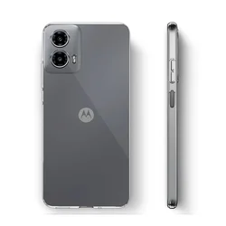 Telefontok Motorola Moto G34 - 2mm-es átlátszó szilikon tok -1