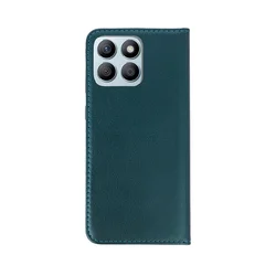 Telefontok Honor X8b - Smart Magnetic zöld szilikon keretes mágneses könyvtok-1