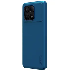 Telefontok Xiaomi Poco X6 Pro 5G - Nillkin Super Frosted kék tok-1