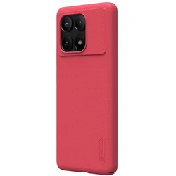 Telefontok Xiaomi Poco X6 Pro 5G - Nillkin Super Frosted piros tok-1