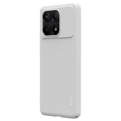 Telefontok Xiaomi Poco X6 Pro 5G - Nillkin Super Frosted fehér tok-1