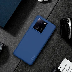 Telefontok Xiaomi 13T 5G - Nillkin Super Frosted - kék hátlap tok-2