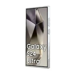 Telefontok Samsung Galaxy S24 Ultra - Guess Flowers Wreath - átlátszó, virágmintás MagSafe kompatibilis hátlap tok-3