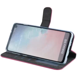 Telefontok Samsung Galaxy S10 - kinyitható tok - Hot Pink-3