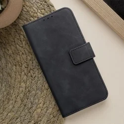 Telefontok Xiaomi Redmi Note 13 Pro+ 5G - Forcell Tender fekete ráhajtófüles könyvtok-6