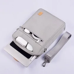 Tablet táska Wiwu - Univerzális 12,9 coll-os, szürke vízálló tablet táska-2