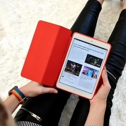 Tablettok iPad 2022 10.9 (iPad 10) - piros smart case-3