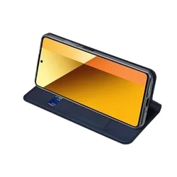 Telefontok Xiaomi Redmi Note 13 5G - Dux Ducis kék könyvtok-2