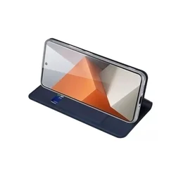 Telefontok Xiaomi Redmi Note 13 Pro+ 5G - Dux Ducis kék könyvtok-2