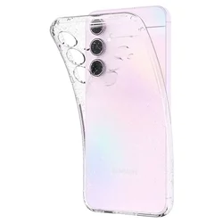 Telefontok Samsung Galaxy A55 5G - Spigen Liquid Crystal Glitter - átlátszó hátlap tok-3