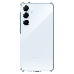 Telefontok Samsung Galaxy A55 5G - Spigen Liquid Crystal - átlátszó hátlap tok-1