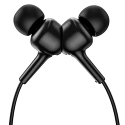 Headset: Hoco ES51 - fekete stereo sport bluetooth headset fülhallgató-1
