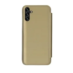 Telefontok Samsung Galaxy A25 5G - Arany Clear View Tok-1