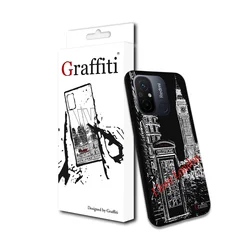 Telefontok Xiaomi Redmi 12C - Graffiti No.200 mintás szilikon tok-2