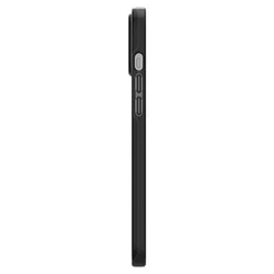 Telefontok iPhone 12 - SPIGEN Thin Fit - fekete hátlap tok-3